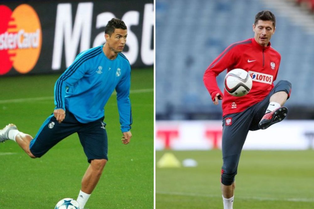 Ono što Ronaldo i Levandovski izvode na treningu, mnogi ne mogu ni na igrici! (VIDEO)