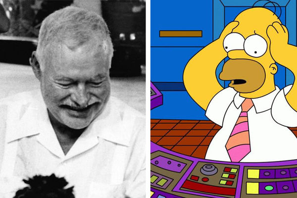 Da li ste znali ko je stvarni Homer Simpson i druge tajne koje krije književnost (GIF)