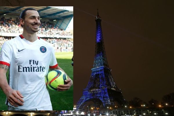 Ajfelov toranj odbrusio nadobudnom Zlatanu Ibrahimoviću! (FOTO)