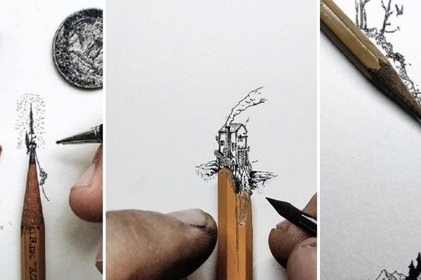 Koliko sitne crteže možete da napravite mastilom? (FOTO)