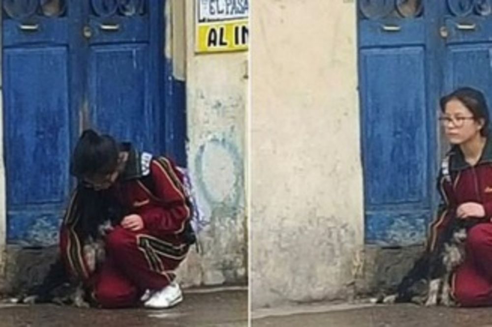 Da nas je više ovakvih: Fotografija devojčice i psa koja je rasplakala svet! (FOTO)