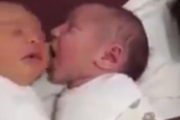 Nećete verovati šta sisa tek rođeni bebac kada mu mama nije tu (VIDEO)