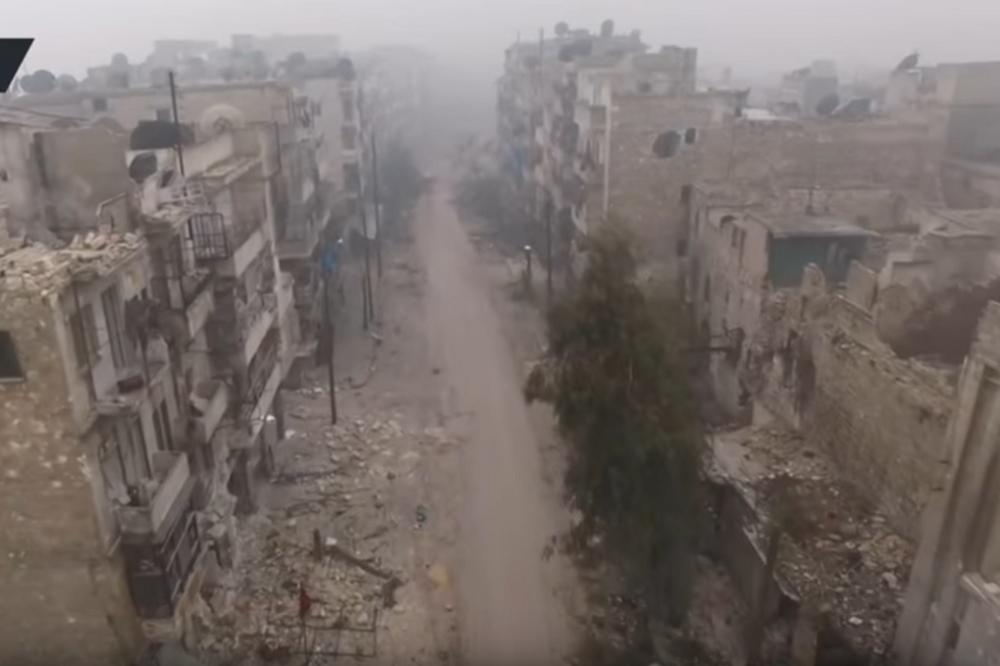 ALEPOKALIPSA! Posle 4 godine razaranja sirijski grad izgleda stravično! (VIDEO)
