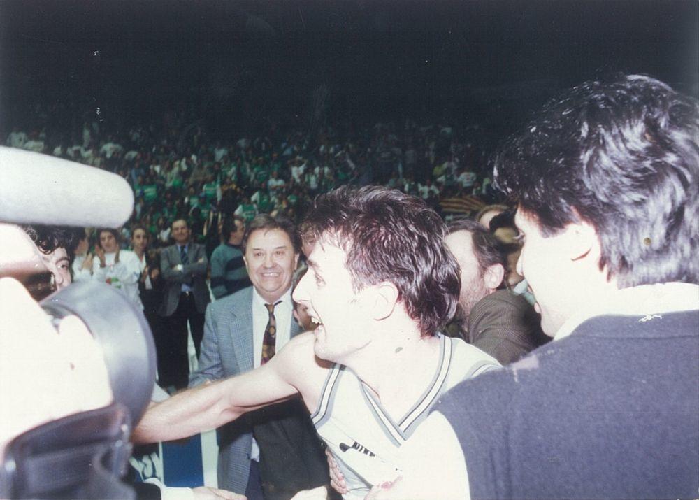 MIlorad Miketa Đurić sa Aleksandrom Sašom Đorđevićem u Istanbulu 1992. godine