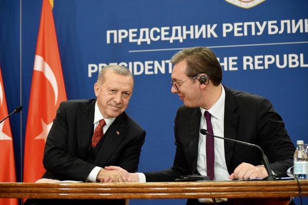 Erdogan danas u poseti Srbiji