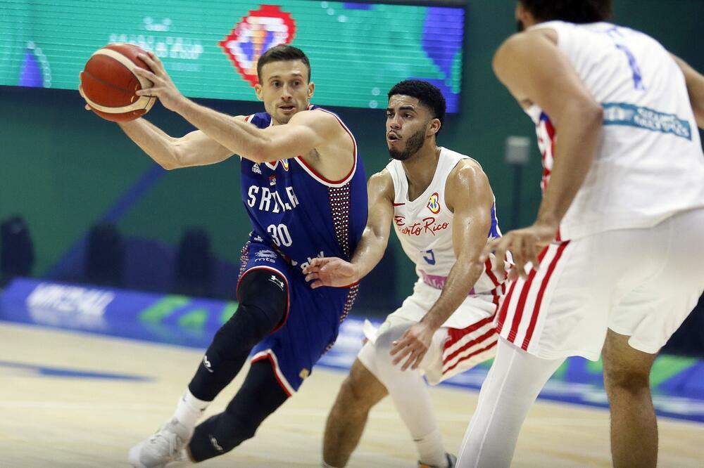 Košarkaška reprezentacija Srbije, Košarkaška reprezentacija Portorika, Mundobasket
