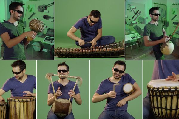 Alal ti ćufte: Ovaj čovek svira 90 instrumenata (VIDEO)