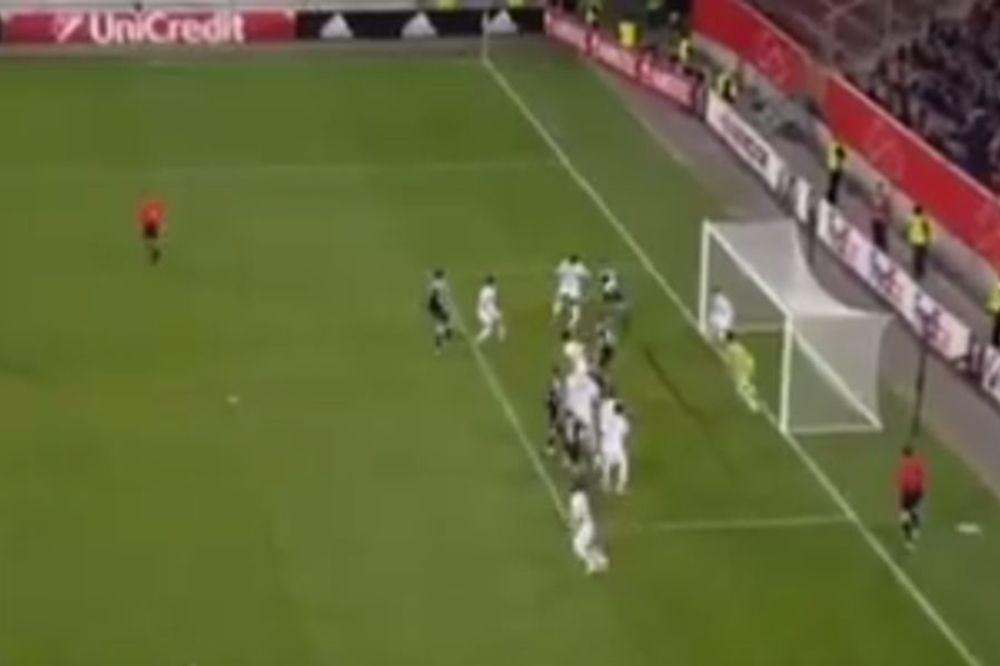Sreća uz Partizan! Neverovatni autogol doneo velikih 2:0 crno-belima! (VIDEO)