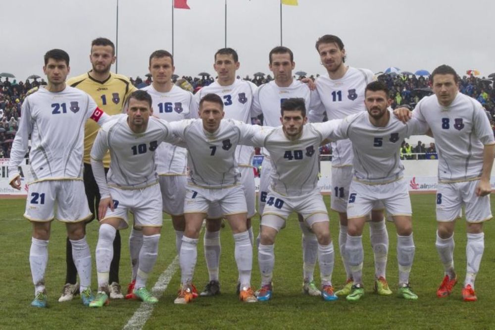 Dve reprezentacije, jedna himna: Derbi Kosova i Albanije odigran pred punim tribinama! (VIDEO)