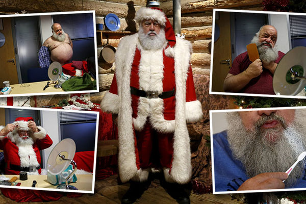 Da li ste se ikada zapitali kako izgleda radni dan Deda Mraza? (FOTO) (GIF)