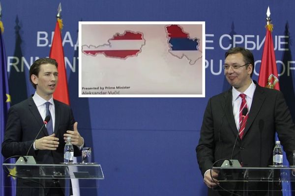 Skandal nad skandalima: Vučić otcepio Kosovo! (VIDEO)