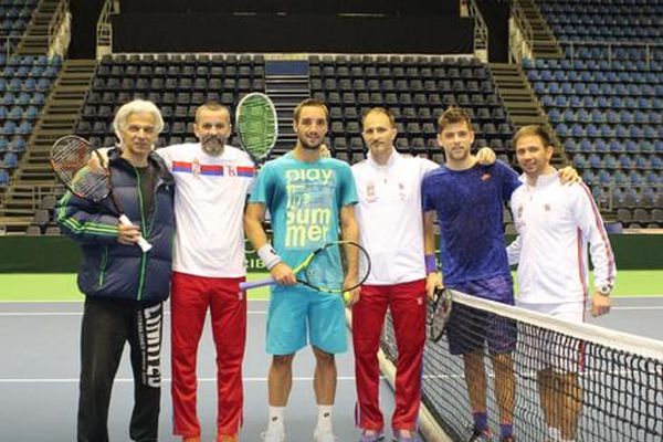 Okupili se srpski teniseri: Obradović čeka Novaka da se priključi! (FOTO)