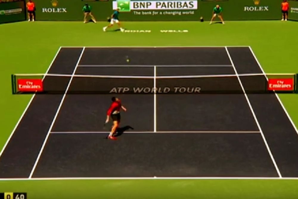 Čisto savršenstvo: Napao je Raonić Novaka, ali protiv ovakvog udarca ne postoji odbrana! (VIDEO)