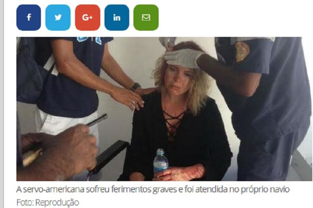Lopov u Brazilu zario nož Srpkinji u glavu: Violinistkinja povređena na pomorskom putovanju! (FOTO) (VIDEO)