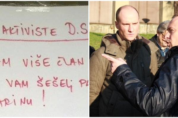 Skresao i Pajtiću i Balšoneu: Nisam više član DS, nek vam Šešelj plati članarinu! (FOTO)