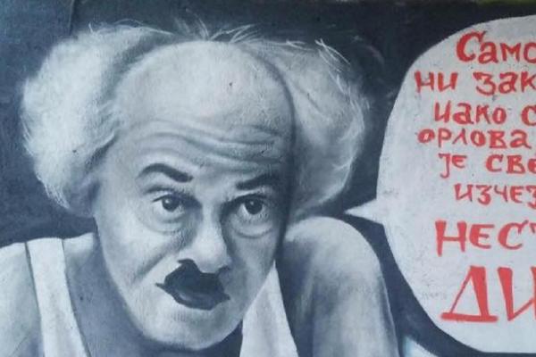 Zašto je ovaj grafit s Pantićem najbolja slika naše stvarnosti? (FOTO)
