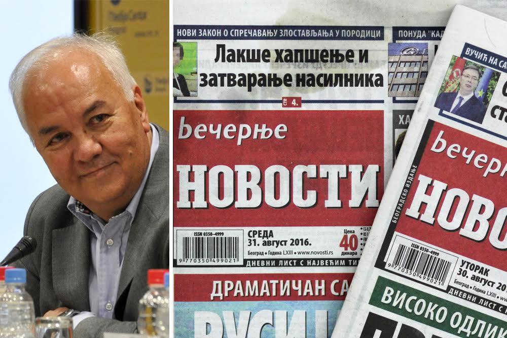 Manjo Vukotić nakon 10 godina otkriva ko i zašto nije dozvolio Divcu da kupi Novosti!