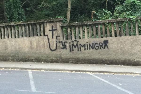 U Zagrebu osvanuli neonacistički grafiti! (FOTO)