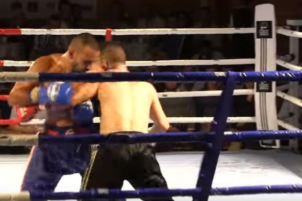 Srpski kik-bokser odbranio titulu prvaka Evrope brutalnim nokautom! (VIDEO)
