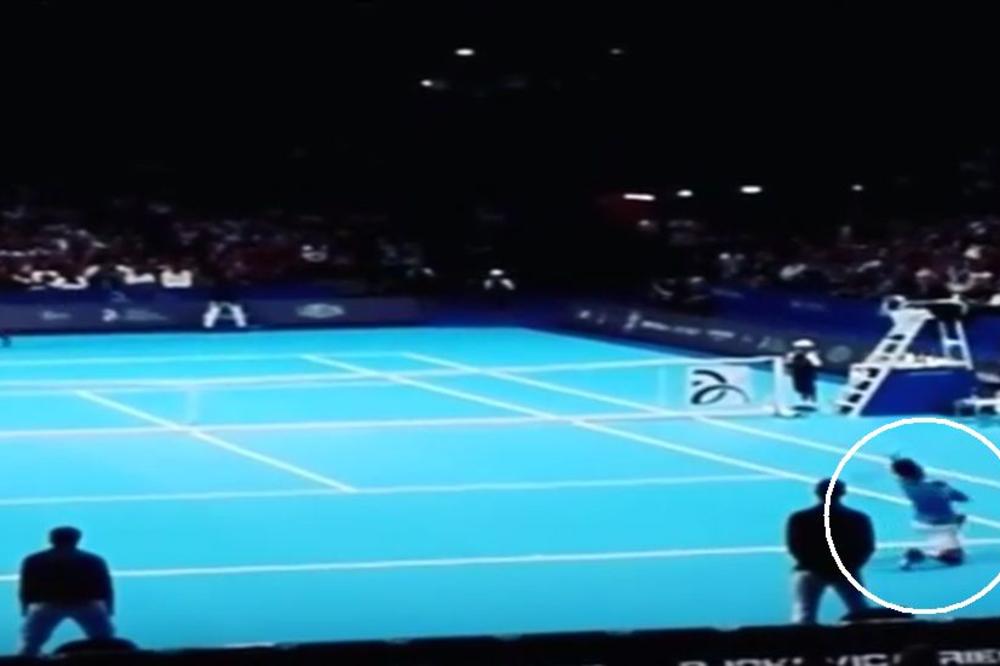 Izveo je hod po mesecu, ali ono što je posle Nole uradio Rafi nije viđeno na tenisu! (VIDEO)