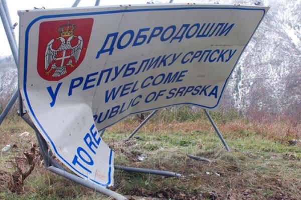 Tabla "Dobrodošli u Republiku Srpsku" odlazi u istoriju