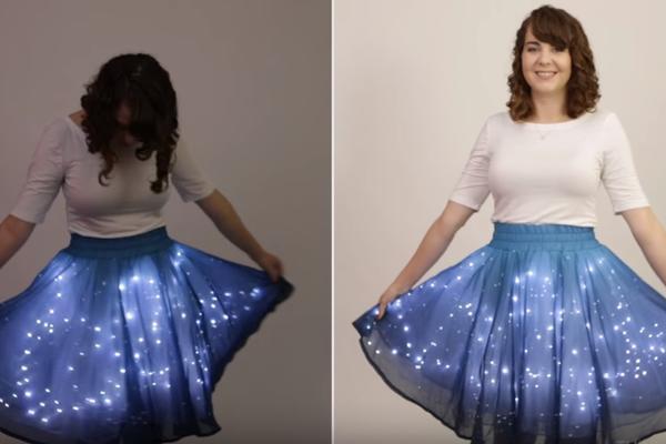 Svetlucava haljina će učiniti da se osećate kao da ste u zagrljaju kosmosa (FOTO) (GIF) (VIDEO)