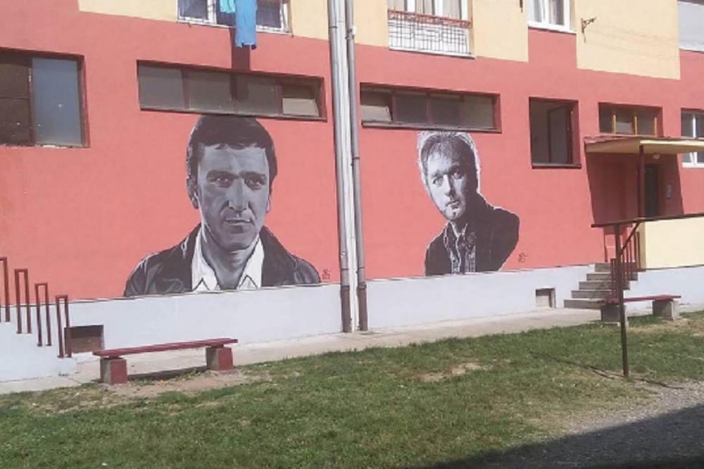 VALTER ČUVA DOBOJ: Osvanuo mural u čast Bati i Mandi! (FOTO)