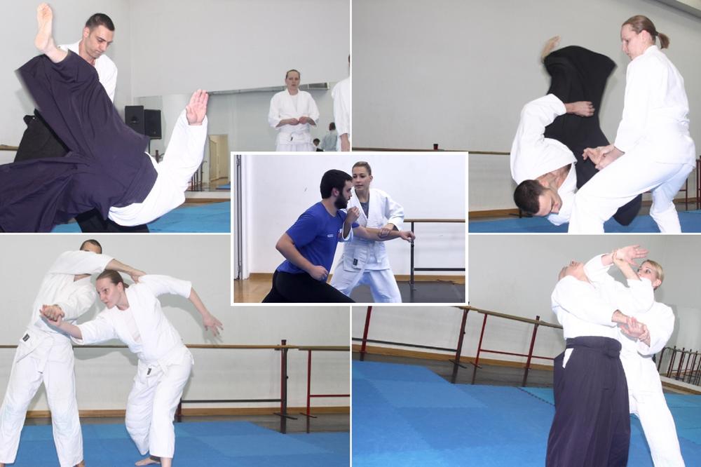 Otišao sam da učim aikido, a završilo se tako što su me devojke razmazale po strunjačama! (VIDEO) (FOTO)