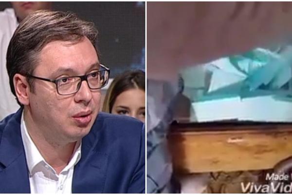 LJUDI U ČARAPAMA I KUTIJE BEZ PEČATA: Kako Vučić pravda snimak krađe koji je podigao Srbiju na noge?