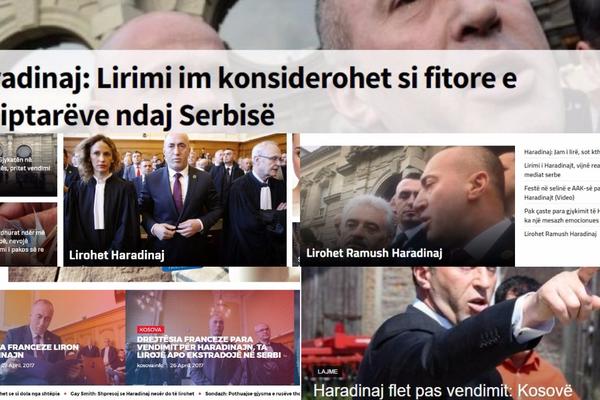 ALBANSKI MEDIJI LIKUJU POSLE PUŠTANJA HARADINAJA: Ramuš se vraća na Kosovo, ovo je POBEDA ZA ALBANCE U SRBIJI!