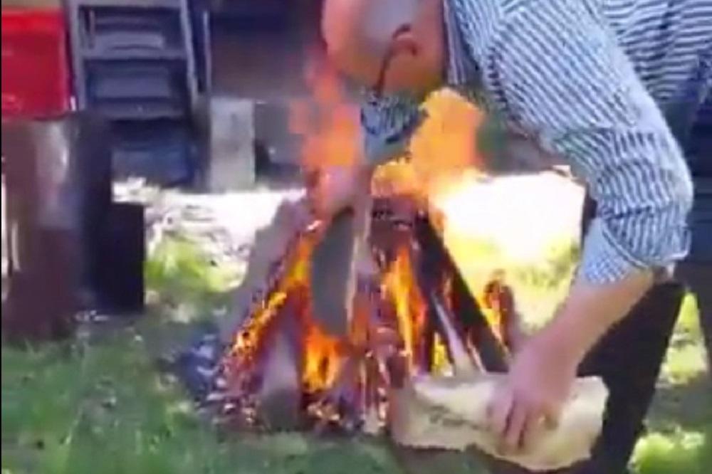 Pileći krematorijum ili kako da nikako ne pečete pile (VIDEO)