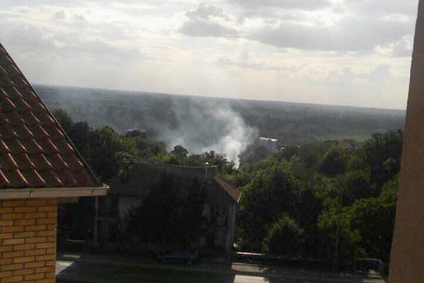 JEZIVA SCENA IZ BG-A! Gust beli dim se nadvio nad Žarkovom! (FOTO)