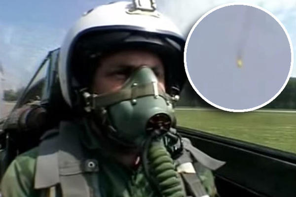POSLEDNJI LET SRPSKOG VITEZA U NATO BOMBARDOVANJU: Isplivao snimak obaranja MIG 29 u kome je poginuo heroj Milenko Pavlović! (VIDEO)