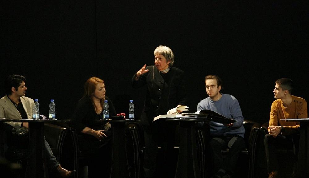 Cisana Murusidze, nekadašnja direktorka Drame nacionalnog teatra, koja je nedavno režirala i predstvu 'Solunci govore
