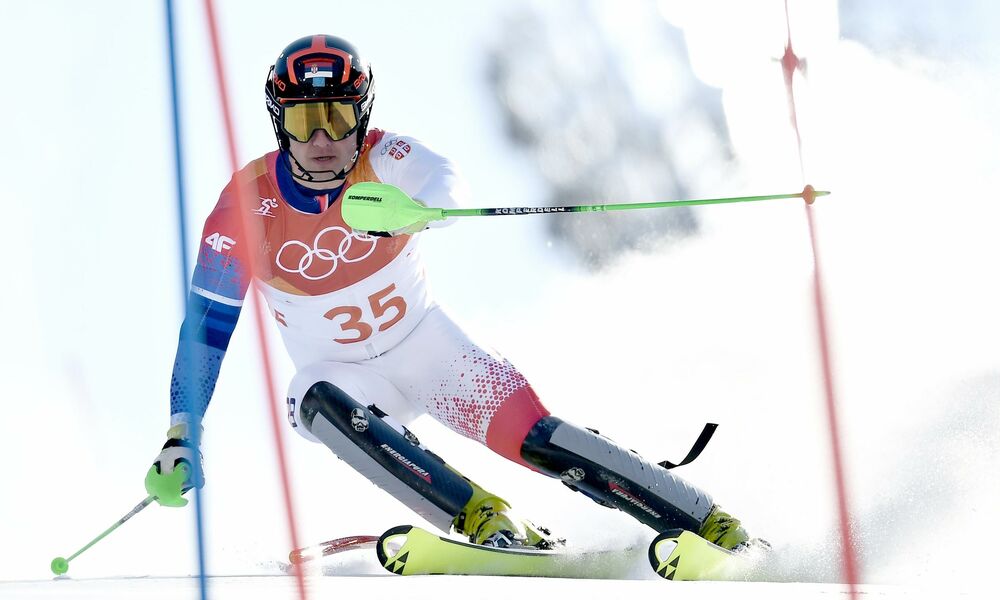 Marko Vukićević je bio nešto slabiji u slalomu