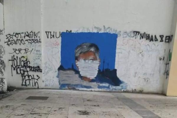 Prekrečen mural u čast Zorana Đinđića: Bruka u centru Beograda! (FOTO)