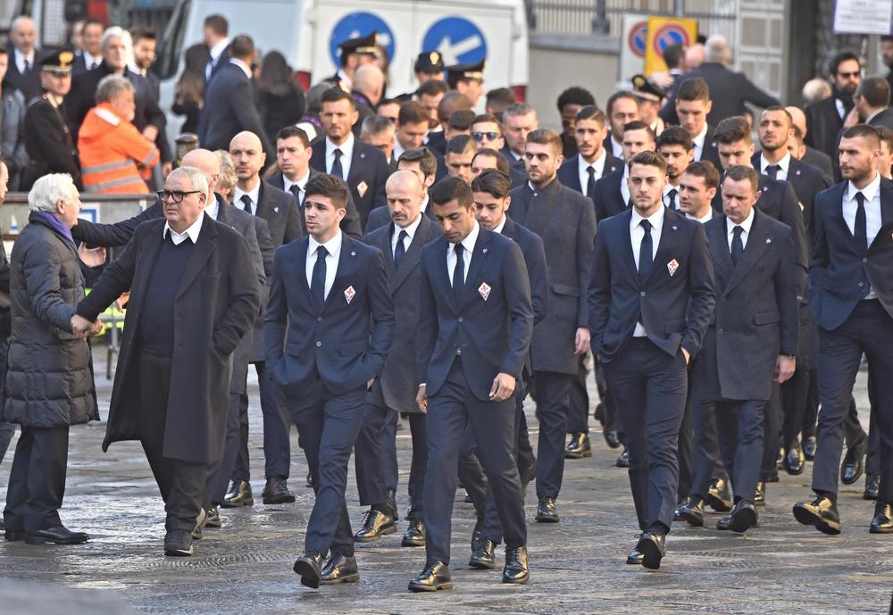 Fudbaleri Fiorentine dolaze na sahranu saigrača Davidea Astorija