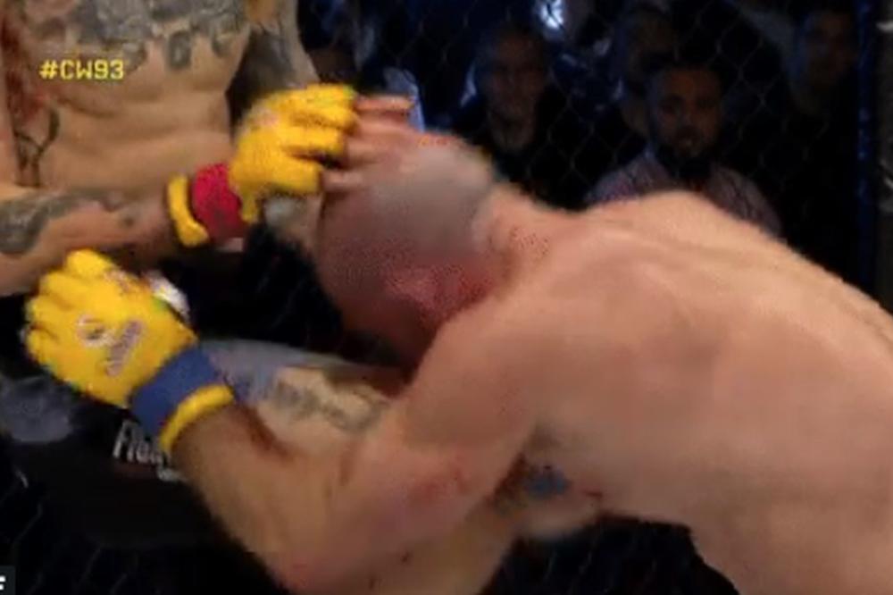 Jedna od najjezivijih povreda u MMA: Posle naboda kolenom mu je odvojio pola čela, videla se kost! (UZNEMIRUJUĆI VIDEO)