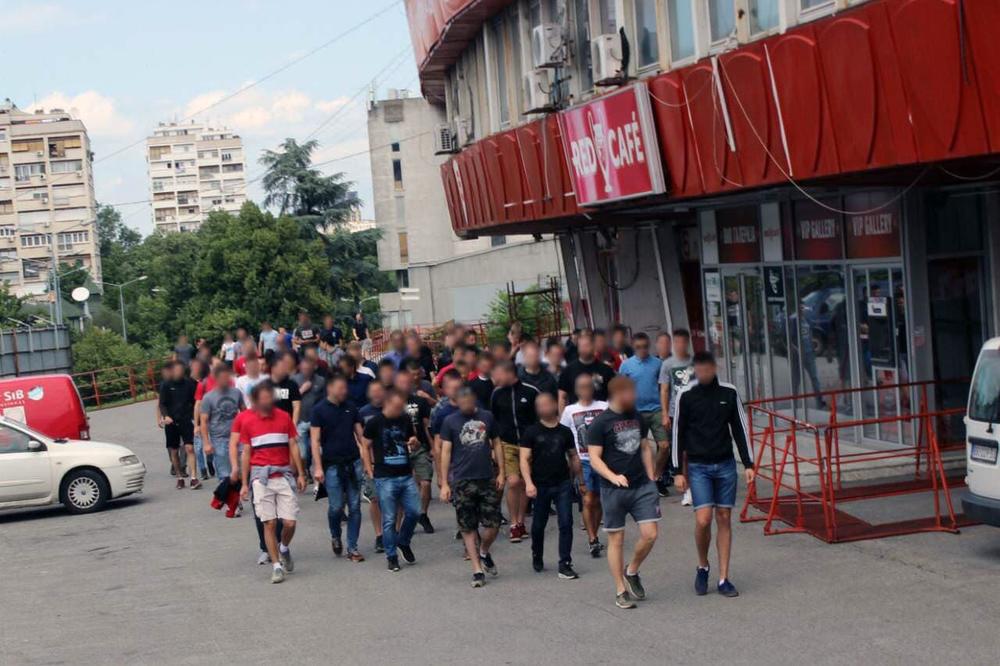 Velliki broj Delija stiže na stadion Rajko Mitić