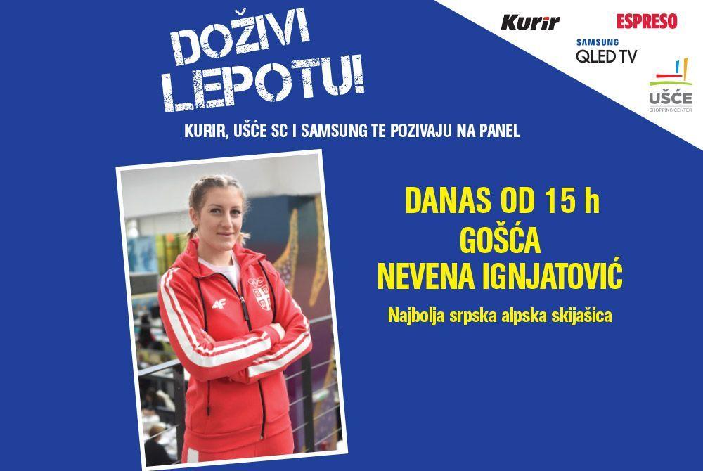 Doživi prvenstvo - gošća: Nevena Ignjatović  