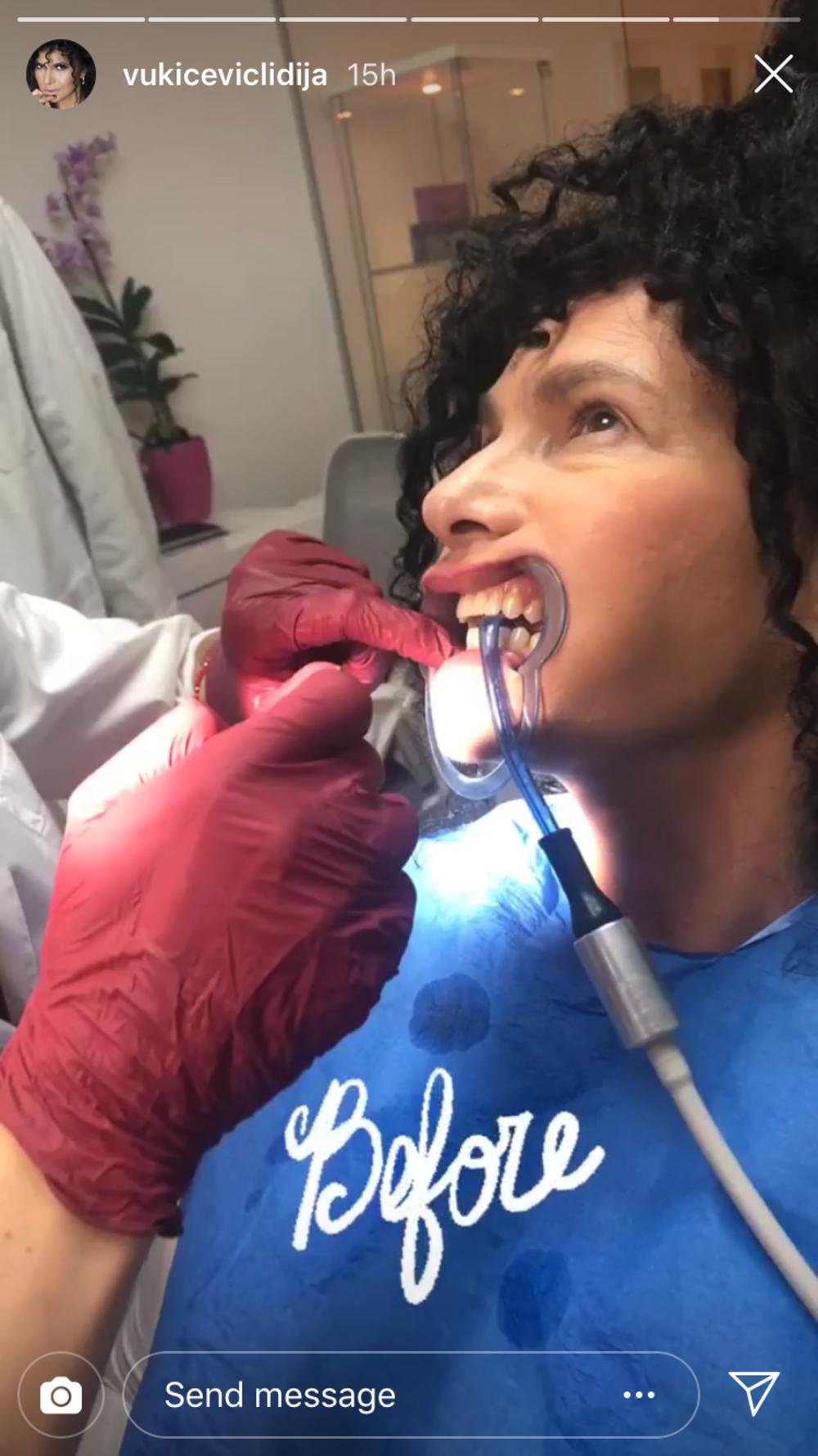 Lidija Vukicevic kod stomatologa