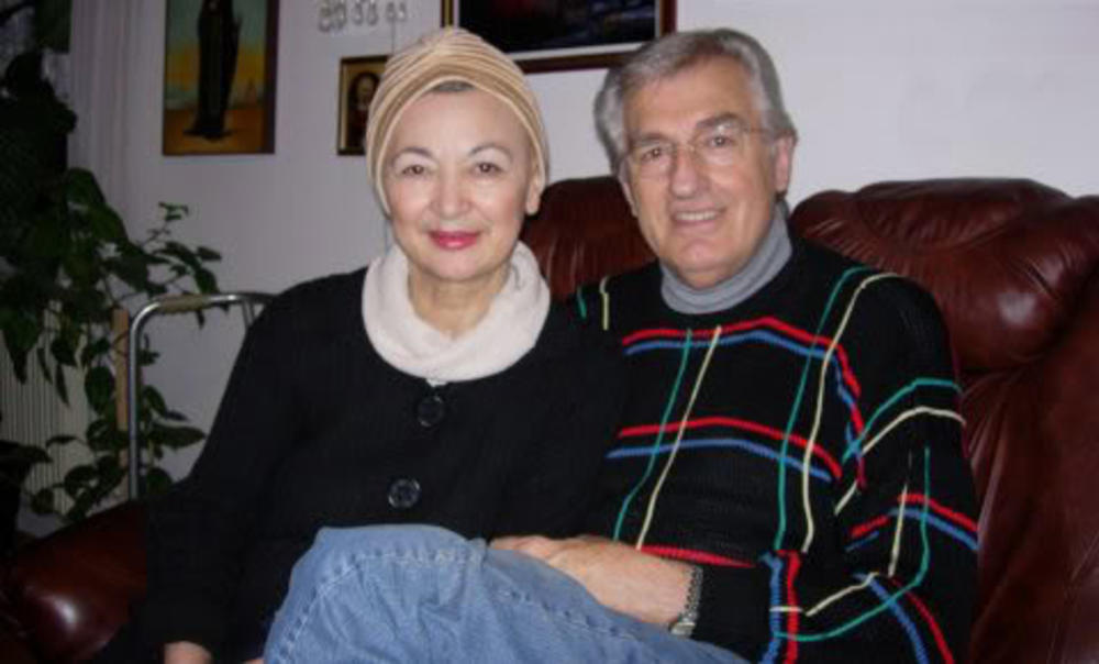 Miroslav Babić sa suprugom Radmilom  