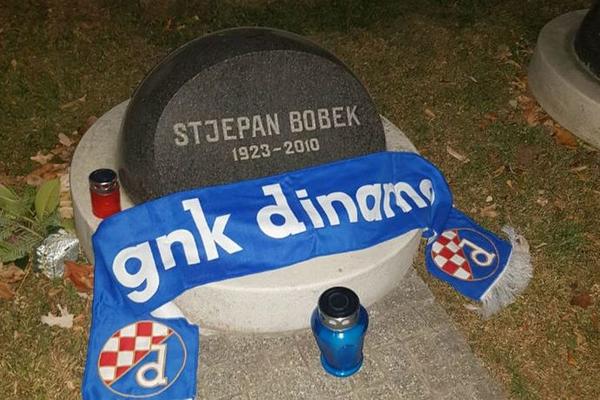 Šalovi Dinama iz Zagreba na grobovima legendi Partizana u Beogradu!