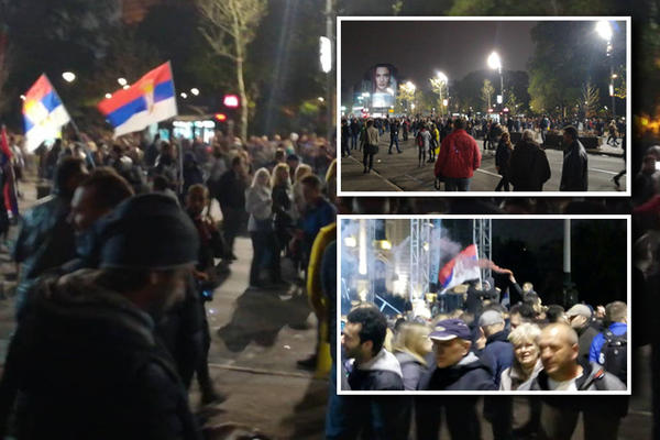 PROPAO PROTEST ĐILASOVACA: Na ulicama se skupilo daleko manje ljudi nego što je bilo očekivano! (FOTO) (VIDEO)