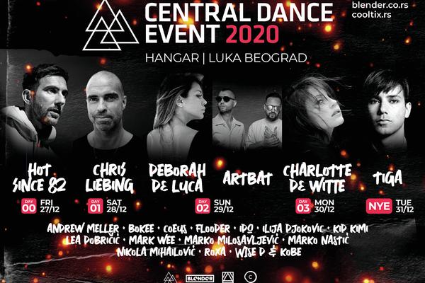 CENTRAL DANCE EVENT 2020: Drugi dan - ARTBAT I DEBORAH DE LUCA