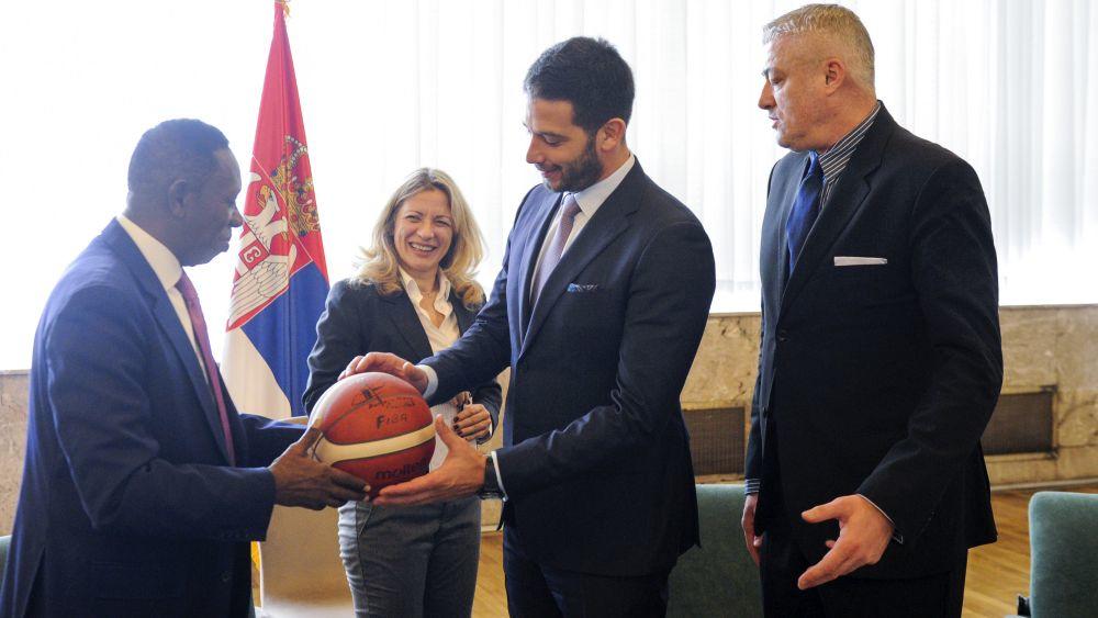 Predsednik FIBA prvi put boravi u Srbiji