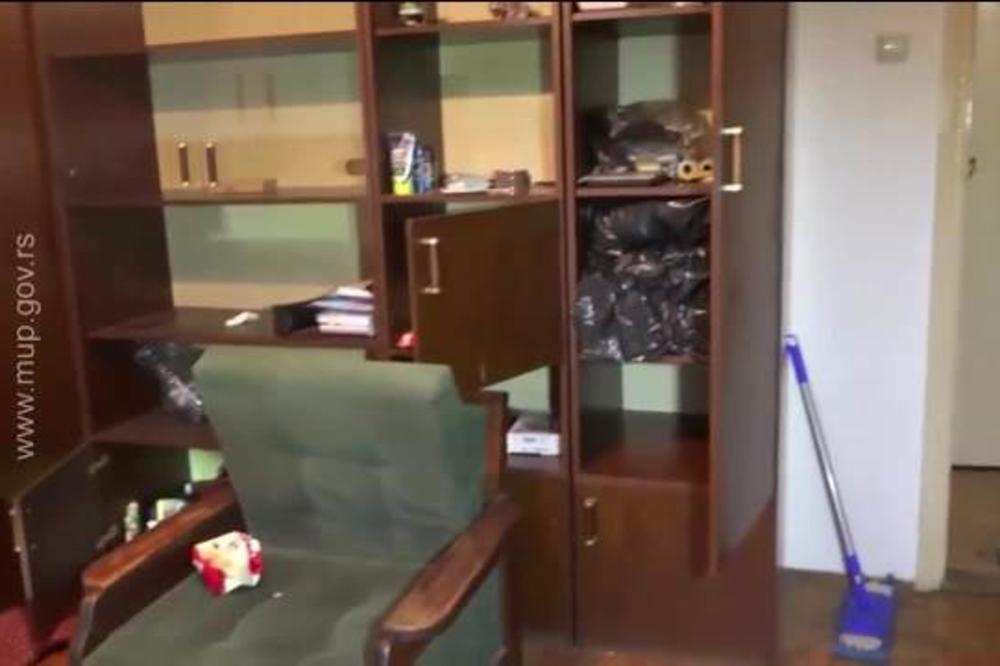 LEZI DOLE, POLICIJA! Evo kako je izgledalo hapšenje beogradskih dilera, drogu držali u frižideru i krmačama (VIDEO)