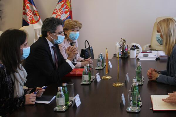 Ministarka Maja Popović sastala se sa ambasadorom Kraljevine Španije