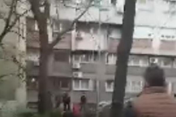 POTRESNA SCENA U BEOGRADU: Otkriven mogući razlog pada devojke sa zgrade! UZNEMIRUJUĆI SNIMAK (VIDEO)