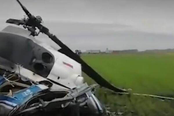 VELIKA NESREĆA U RUSIJI, OTKRIVENI DETALJI: Pao helikopter MI-2, pilot mrtav (VIDEO)